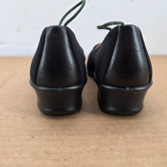 ECCO Women's Textile Stretch Slip-On Womens Wedge felicia Sz 10-10.5 - Picture 3 of 15